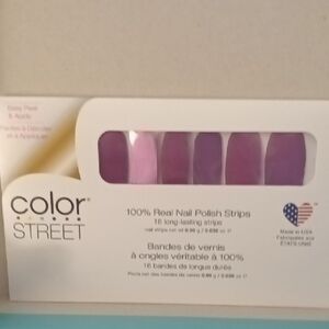 Color Street Purple Nail Polish Strips Iris-dium